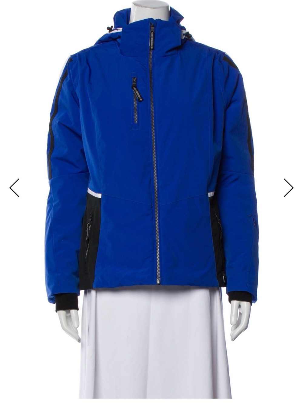NILS Royal Blue Ski Jacket with Black Accents